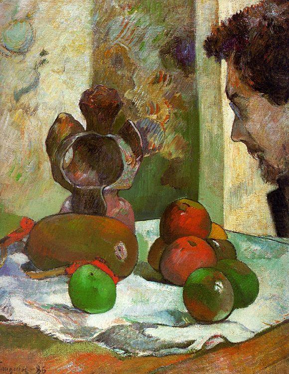 Paul Gauguin Still Life with Profile of Laval oil painting picture